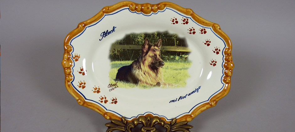 Fotocerámica artesanal, personalizada y hecha a mano.